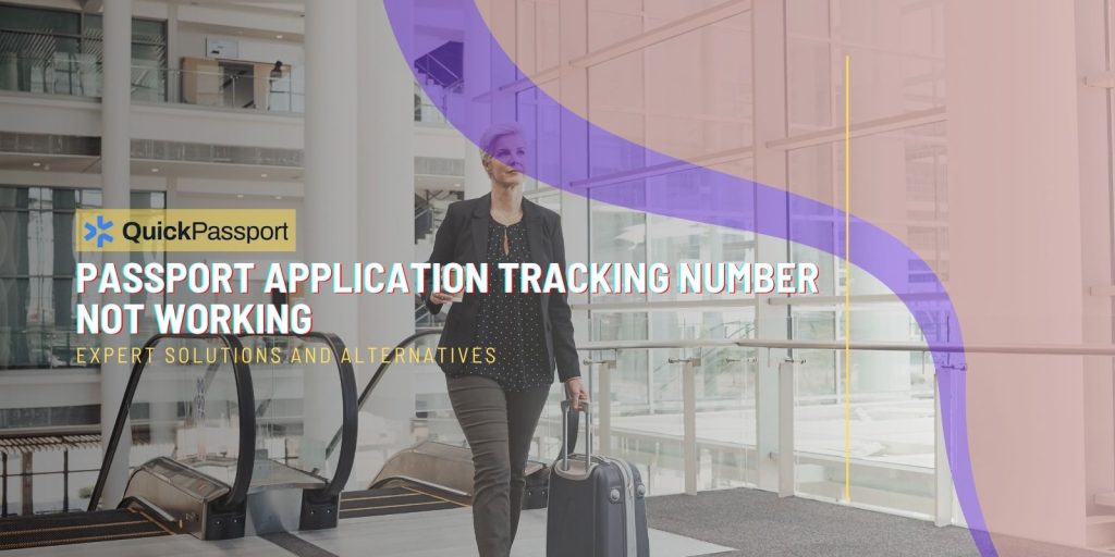passport tracking not working